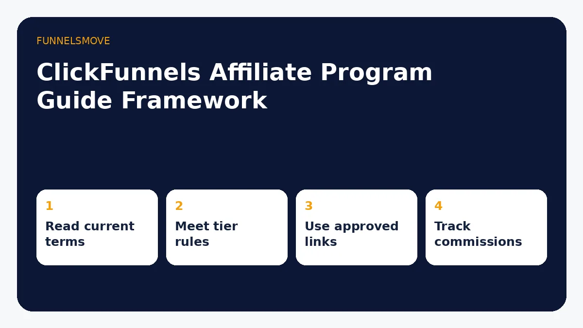 Get and verify your affiliate links planning framework