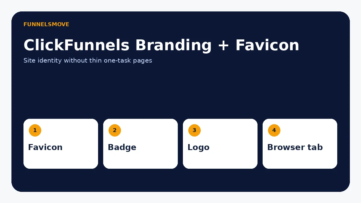 ClickFunnels Favicon and Branding: Change, Add, or Remove It visual overview