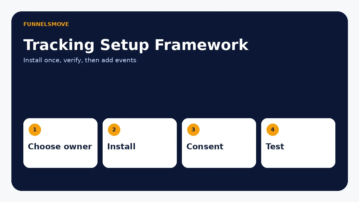 Verify GA4 before adding more events editorial framework