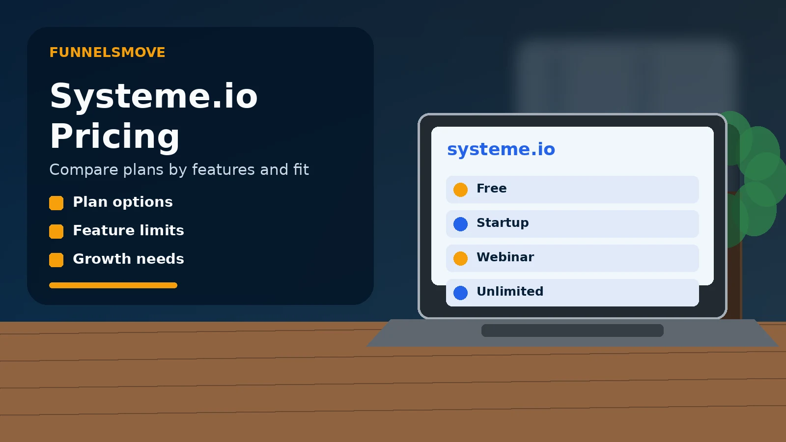 Systeme.io pricing plan options and feature-fit guide